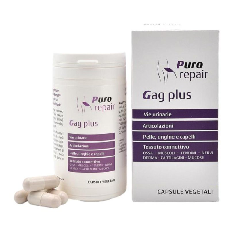 Purrepair GAG Plus - Integratore per Articolazioni e Benessere Generale (40 Capsule Vegetali) Purrepair GAG Plus - Integratore per Articolazioni e Benessere Generale (40 Capsule Vegetali)