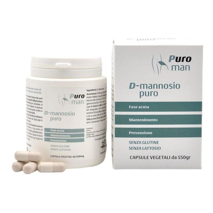 Puroman D-Mannosio Puro 80 Capsule Puroman D-Mannosio Puro 80 Capsule