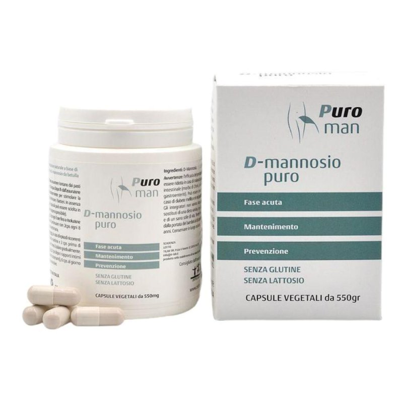 Puroman D-Mannosio Puro 80 Capsule Puroman D-Mannosio Puro 80 Capsule