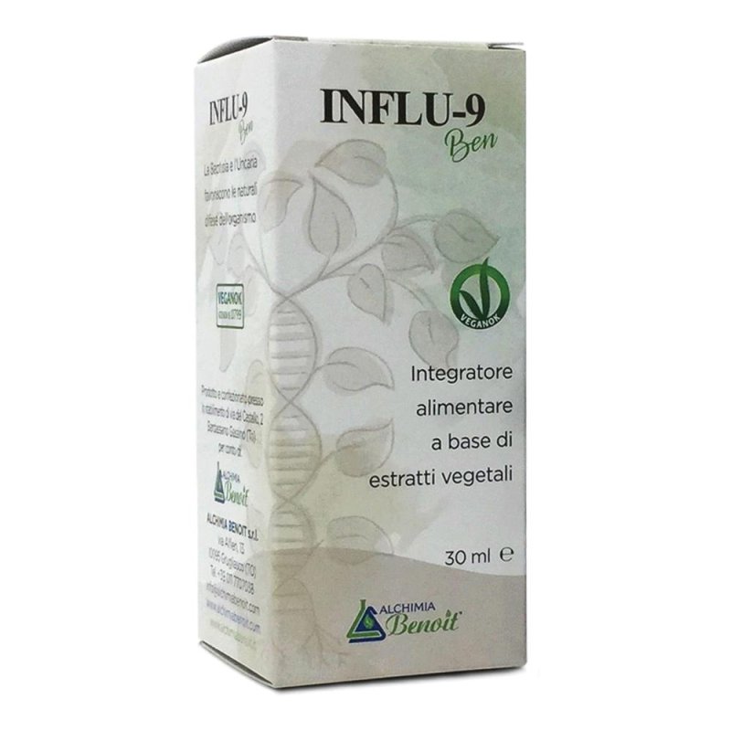 Influ-9 Gocce Orali 30 Millilitri Integratore Naturale per Difese Immunitarie Bambini Watoto | Rimedio Influ kwa Watoto