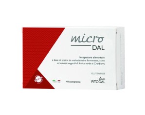 Microdal 40 Compresse Integratore in Compresse per il Benessere Generale