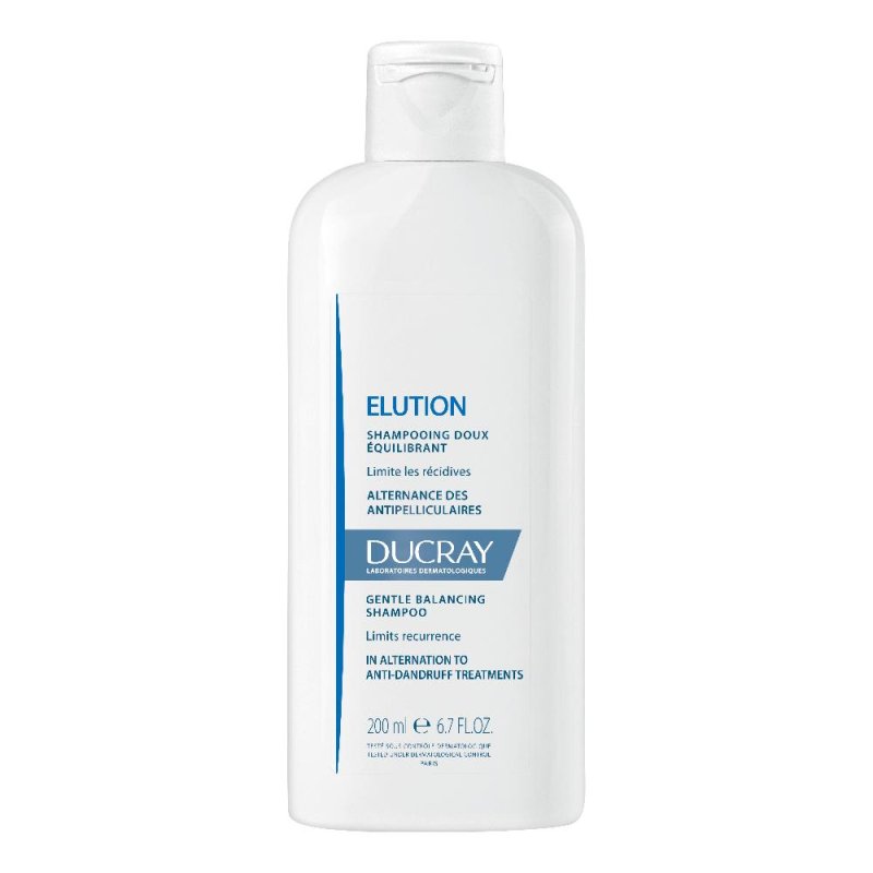 Ducray (pierre Fabre It.) Elution Shampoo Equilibrante Delicato 200 Ml Ducray (pierre Fabre It.) Elution Shampoo Equilibrante Delicato 200 Ml