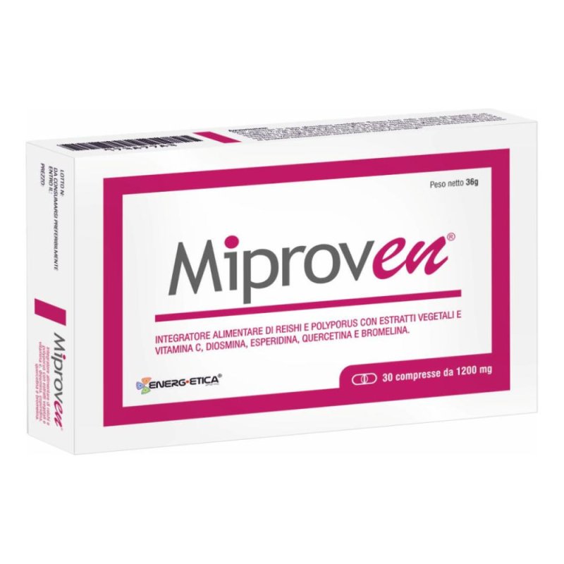 Miproven Compresse 30 Compresse integratore alimentare Miproven Compresse 30 Compresse integratore alimentare