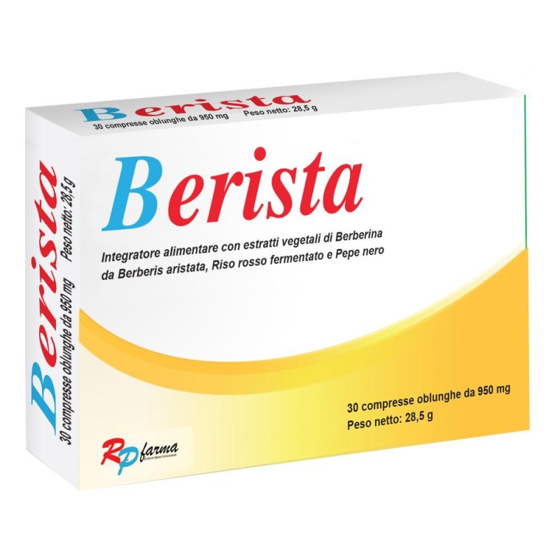 Berista Integratore Alimentare, 30 Compresse Berista Integratore Alimentare, 30 Compresse