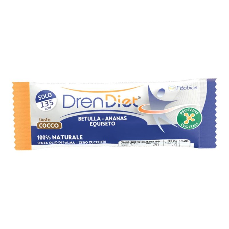 DREN DIET Barr.Cocco 35g DREN DIET Barr.Cocco 35g