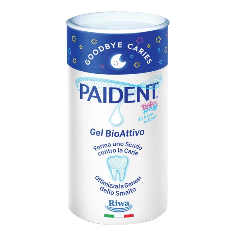 Paident Baby gel gengivale 10 ml - gel orale lenitivo per dentizione primi denti Paident Baby gel gengivale 10 ml - gel orale lenitivo per dentizione primi denti