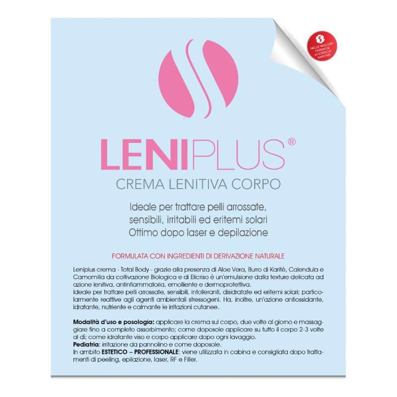 Leniplus Crema Corpo Lenitiva - trattamento idratante per pelli sensibili e arrossate Leniplus Crema Corpo Lenitiva - trattamento idratante per pelli sensibili e arrossate