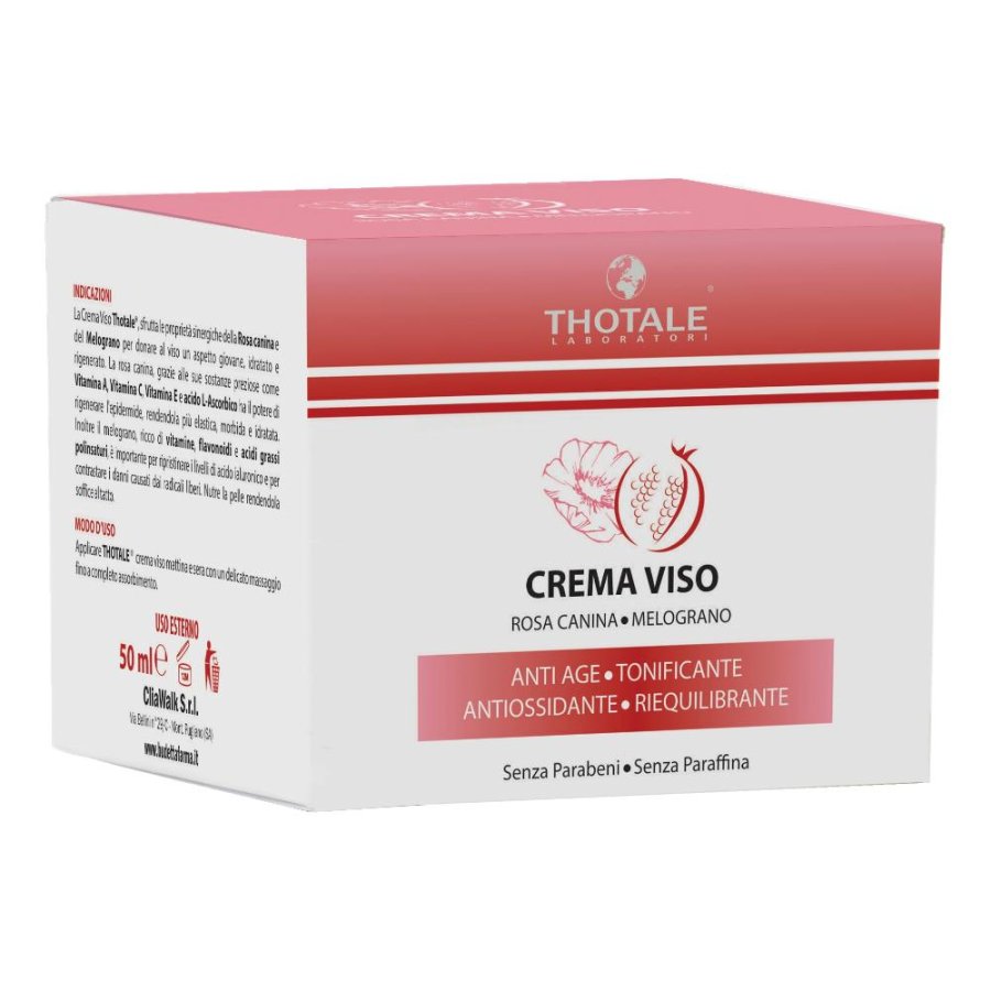 Thotale crema viso rosa canina e melograno 50 ml Thotale crema viso rosa canina e melograno 50 ml