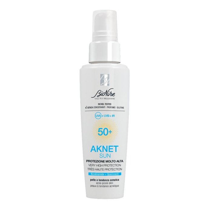 Aknet Sun Protezione Molto Alta Spf50+ 50 Ml Aknet Sun Protezione Molto Alta Spf50+ 50 Ml