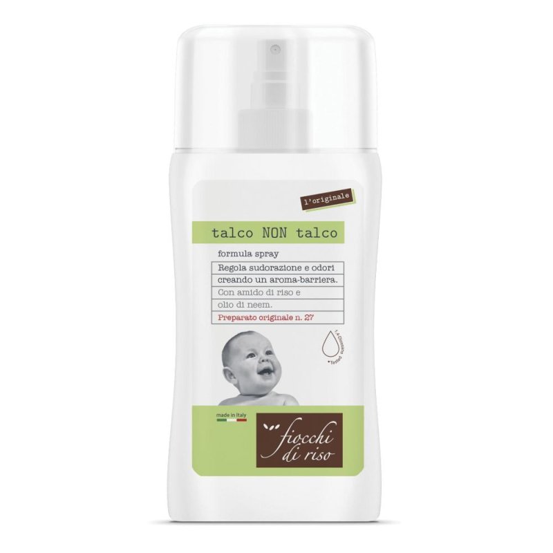 Fiocchi di Riso Talco Non Talco Spray 100 Ml Fiocchi di Riso Talco Non Talco Spray 100 Ml