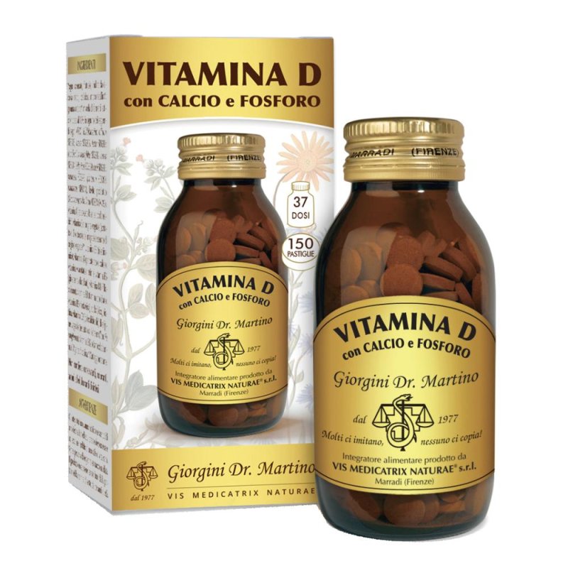 Dr. Giorgini Vitamina D Calcio/Fosforo 150 Pastiglie Dr. Giorgini Vitamina D Calcio/Fosforo 150 Pastiglie