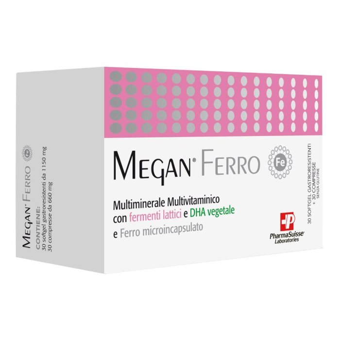 MEGAN FERRO 30SOFTGEL+30CPR MEGAN FERRO 30SOFTGEL+30CPR