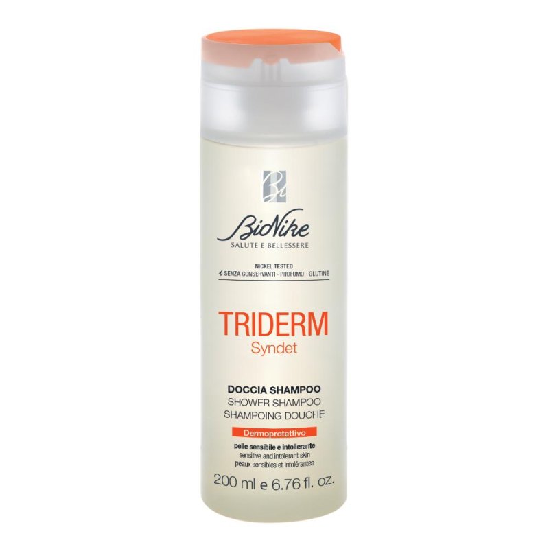 Triderm Doccia Shampoo Detergente Delicato Corpo e Capelli 200 ml