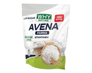 Whynature farina di avena senza glutine 1 kg - farina di avena gluten free neutra