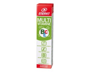 Enervit Sport Linea Vitamine e Minerali Integratore Alimentare Multivitaminico 20 Compresse Effervescenti