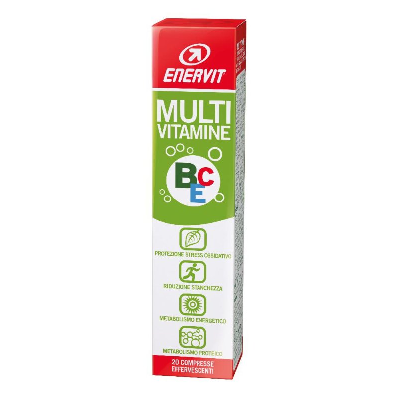 Enervit Sport Integratore Alimentare Multivitaminico 20 Compresse Effervescenti Enervit Sport Integratore Alimentare Multivitaminico 20 Compresse Effervescenti