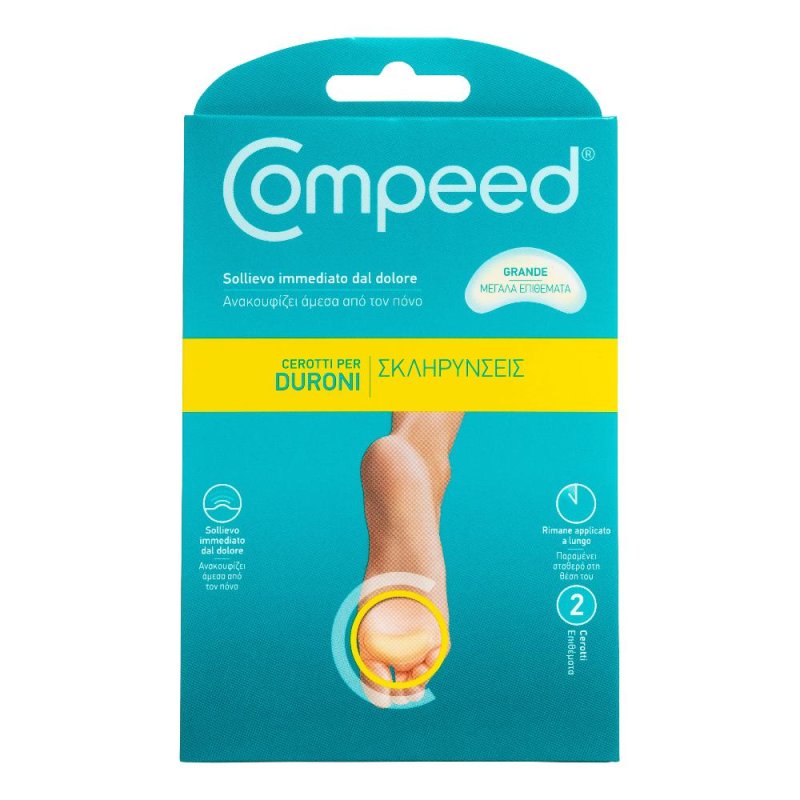 Compeed Cerotti Duroni Largo 2 Pezzi Compeed Cerotti Duroni Largo 2 Pezzi