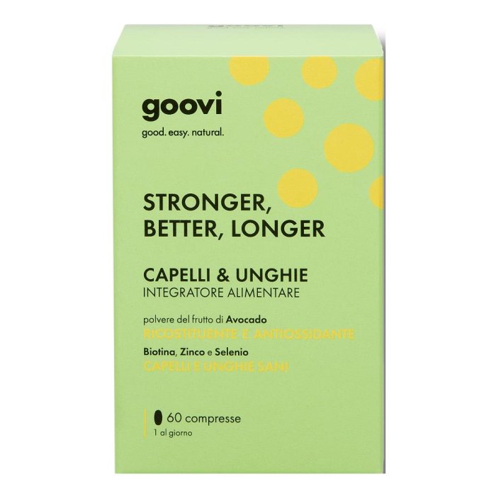 Goovi Capelli & Unghie Stronger, Better, Lover 60 compresse