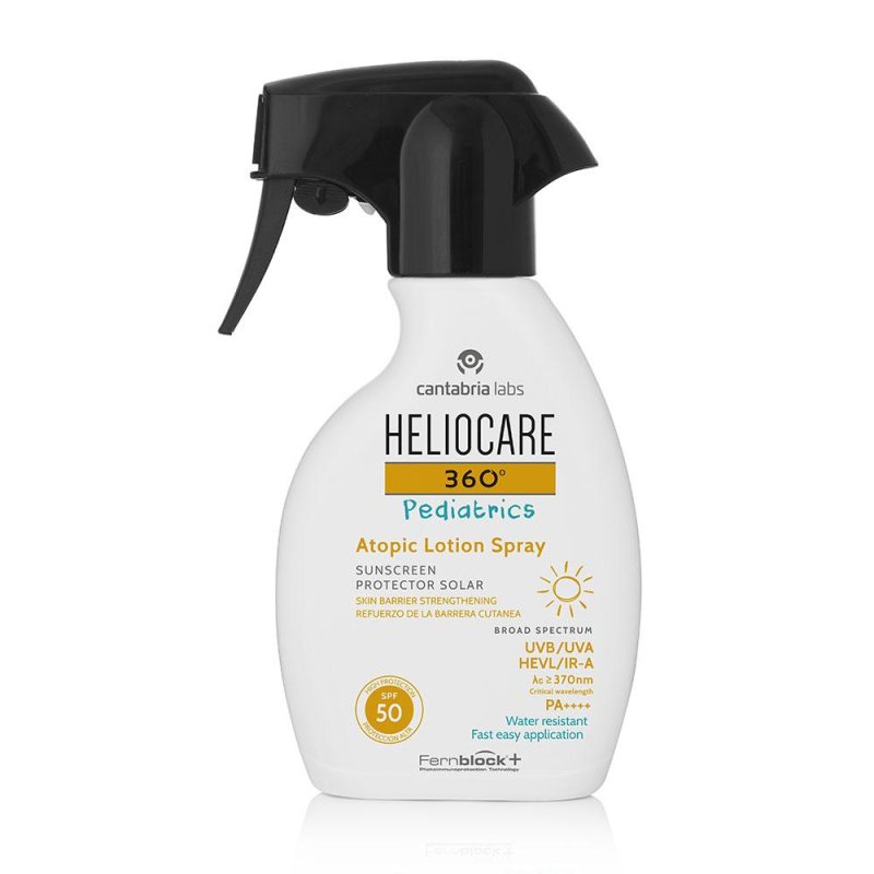 Heliocare 360 Pediatrics Atopic Lotion Spray spf 50 250ml Heliocare 360 Pediatrics Atopic Lotion Spray spf 50 250ml