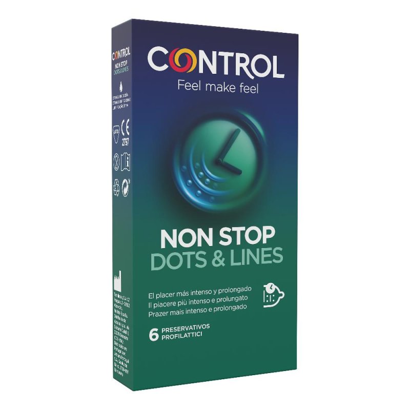 Control Non Stop Dots&Lines 6 Pezzi