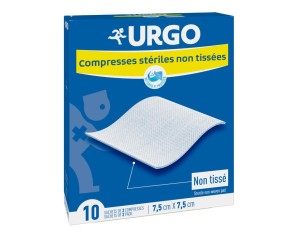 Urgo Compresse Garza Sterili 7,5x7,5 cm 10 Pezzi