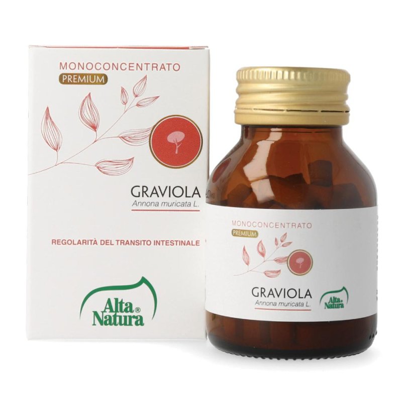 GRAVIOLA 60 Cpr 950mg A-NAT. GRAVIOLA 60 Cpr 950mg A-NAT.