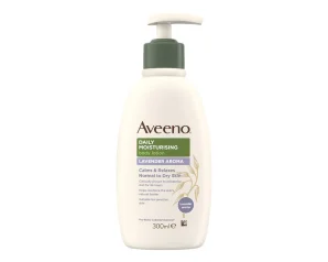 Aveeno Lenitivo Idratante Daily Crema Idratante Corpo Lavanda Nutriente Pelli Normali 300 ml