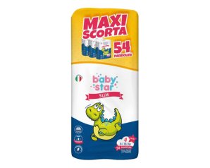 Farvima Medicinali Pannolini Babystar Slim Megascorta Taglia 4 54 Pezzi