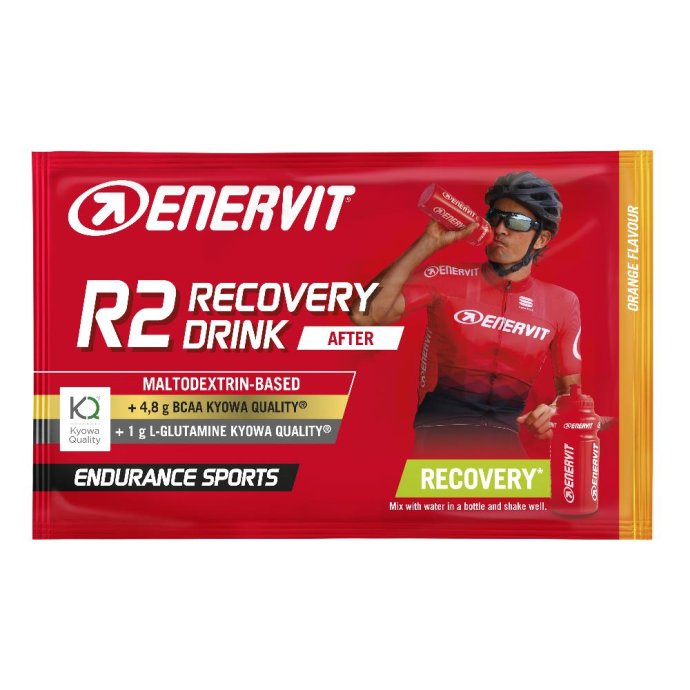 Enervit R2 Recovery Drink arancia&ndash; Integratore Energetico Post-Allenamento (50g)