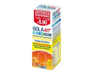 Gola Act Spray Forte Propoli Erisimo Protezione della Gola 20 ml