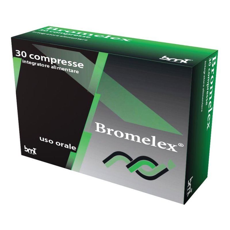 BMT Pharma Bromelex Integratore Antiedematoso e Antinfiammatorio 30 Ovaline BMT Pharma Bromelex Integratore Antiedematoso e Antinfiammatorio 30 Ovaline