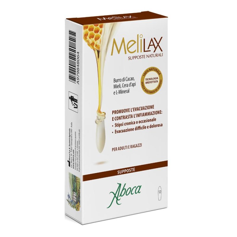 MELILAX 12 Supposte MELILAX 12 Supposte
