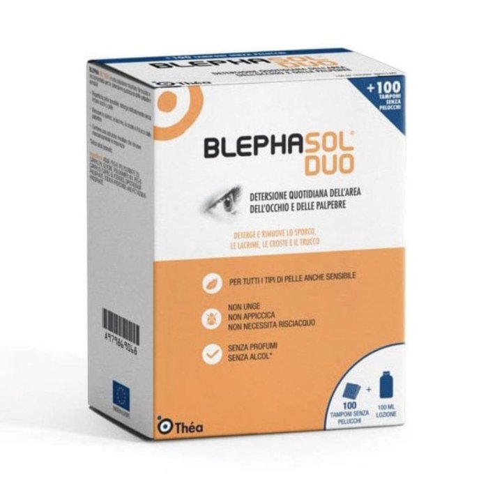 Thea Farma Blephasol Duo Soluzione Micellare Palpebre + Garze Thea Farma Blephasol Duo Soluzione Micellare Palpebre + Garze