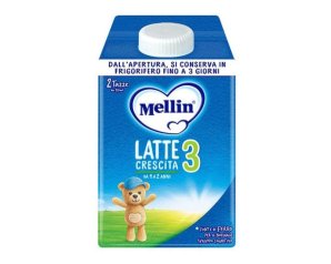 Mellin 3 Latte di Crescita Latte Liquido dal 12 ° al 24 ° Mese Compiuto 500 ml