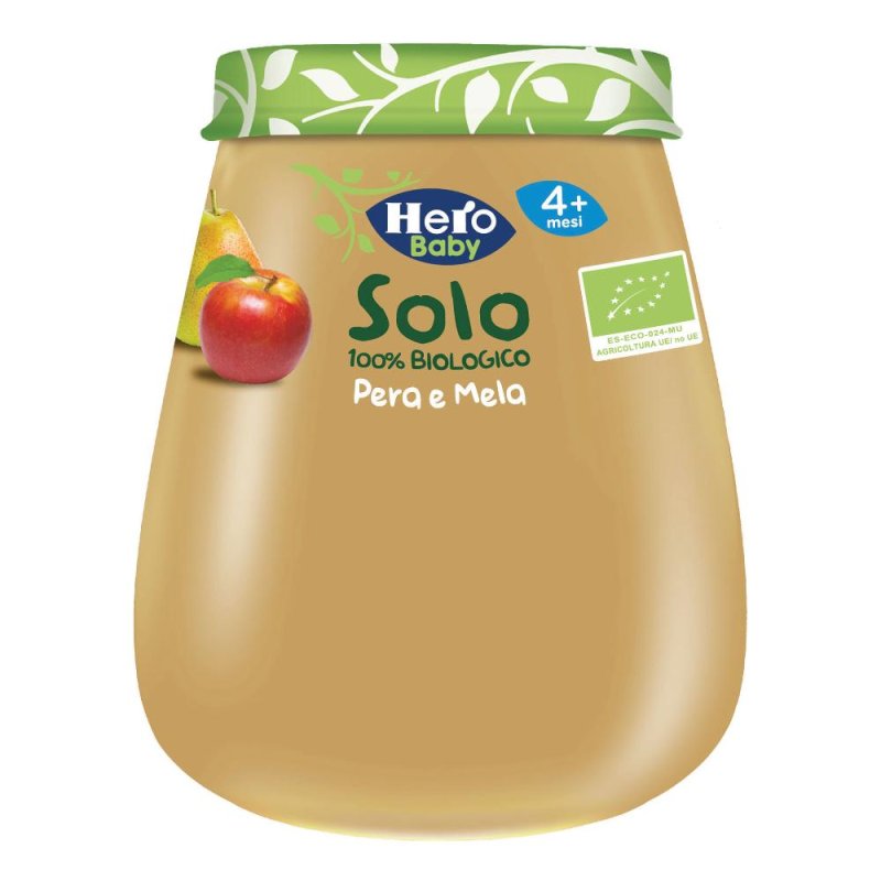 OMO HERO Pera/Mela Bio 120g OMO HERO Pera/Mela Bio 120g