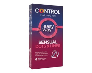 CONTROL SENSUAL DOTS&L EW 6PZ