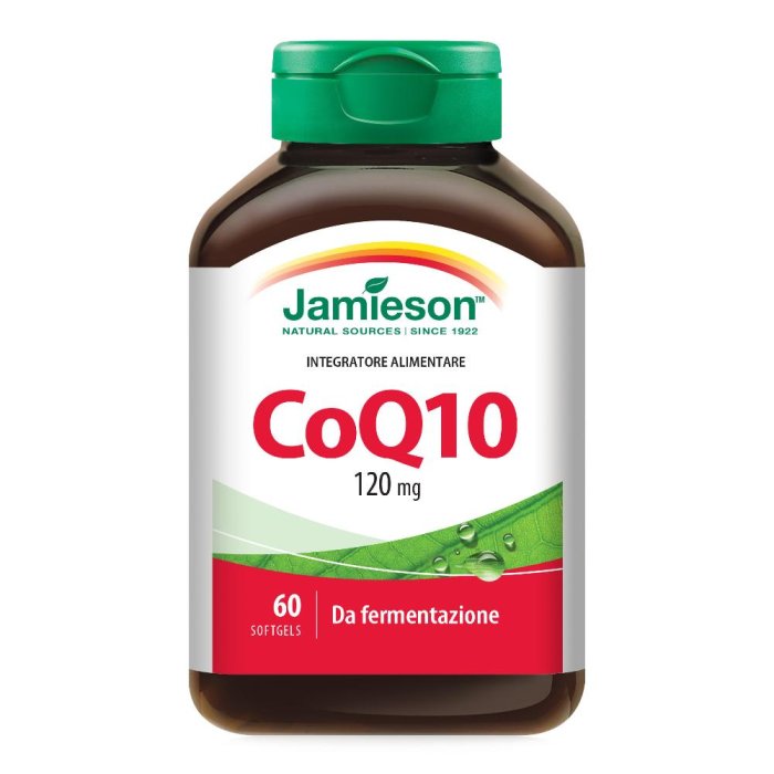 Jamieson CoQ10 120 mg 60 capsule - integratore di coenzima Q10 per energia e cuore