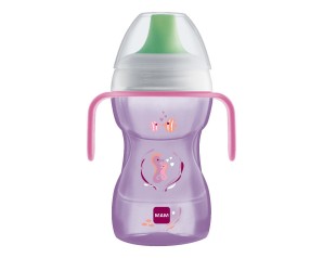 MAM Fun To Drink Tazza 8+ Mesi Capacità 270 ml Colore Rosa 1 Pezzo