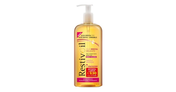 RestivOil Baby Olio Shampoo Fisiologico Delicato per Bambini con