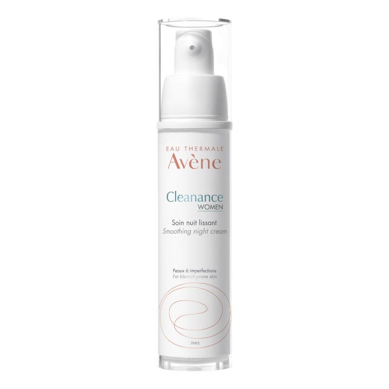 Avene Cleanance Women Trattamento Notte Levigante 30 Ml Avene Cleanance Women Trattamento Notte Levigante 30 Ml