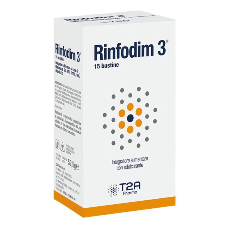 Omega Pharma Rinfodim 3 Integratore Alimentare 15 Bustine Omega Pharma Rinfodim 3 Integratore Alimentare 15 Bustine