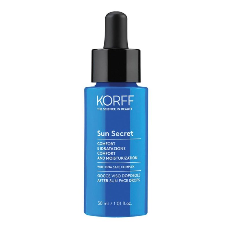 Korff Sun Gocce Doposole Idratanti - siero viso doposole idratante e lenitivo Korff Sun Gocce Doposole Idratanti - siero viso doposole idratante e lenitivo