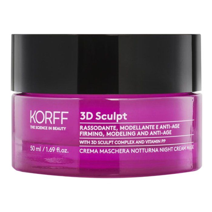KORFF 3D SCULPT MASCHERA NOTTE KORFF 3D SCULPT MASCHERA NOTTE