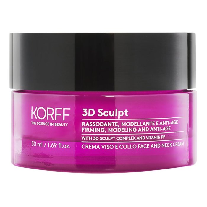 Korff 3D Sculpt - Crema Viso e Collo Rassodante Modellante e Anti-Age 50 ml Korff 3D Sculpt - Crema Viso e Collo Rassodante Modellante e Anti-Age 50 ml