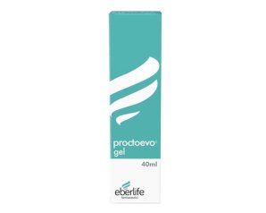 Eberlife Proctoevo Gel 40 millilitri lenitivo protettivo per emorroidi e ragadi anali zona perianale