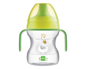 MAM Learn To Drink Cup Animal Capacità 190 ml Colore Verde 1 Pezzo
