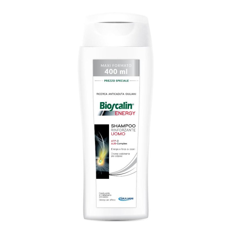 Giuliani Bioscalin Energy Shampoo Maxi Size 400 Ml Giuliani Bioscalin Energy Shampoo Maxi Size 400 Ml