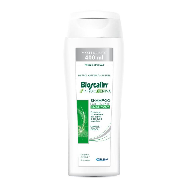 Giuliani Bioscalin Physiogenina Shampoo Rivitalizzante Maxi Size 400 Ml