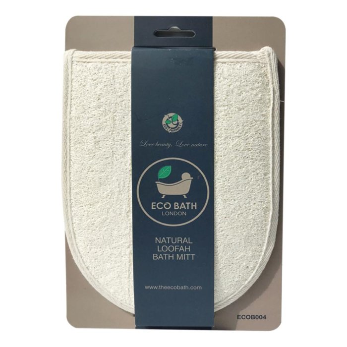 Alcea guantone da bagno in luffa naturale 1 pezzo