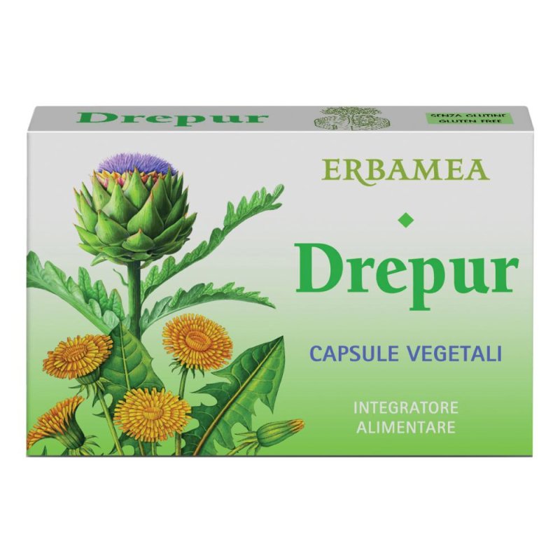Drepur Erbamea 24 Capsule Integratore Depurativo per Fegato e Organismo